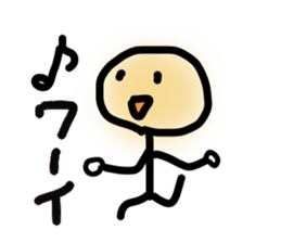 Relax & cute character [za-yo-san] sticker #2693400