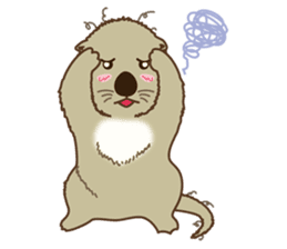 The daily life of small sea otters sticker #2693415