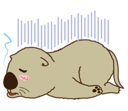 The daily life of small sea otters sticker #2693441