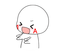 The blood type and every day sticker #2693620