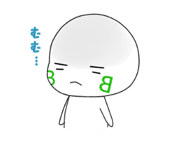 The blood type and every day sticker #2693629