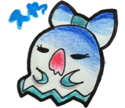 My ribbon of colorful OBAKE sticker #2693693