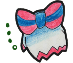 My ribbon of colorful OBAKE sticker #2693699