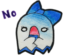 My ribbon of colorful OBAKE sticker #2693700