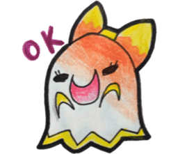 My ribbon of colorful OBAKE sticker #2693701