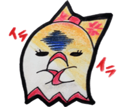 My ribbon of colorful OBAKE sticker #2693705