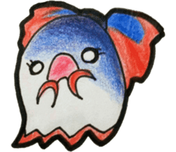 My ribbon of colorful OBAKE sticker #2693710