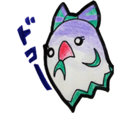 My ribbon of colorful OBAKE sticker #2693715