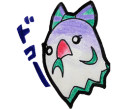 My ribbon of colorful OBAKE sticker #2693715
