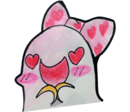 My ribbon of colorful OBAKE sticker #2693720