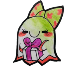 My ribbon of colorful OBAKE sticker #2693724