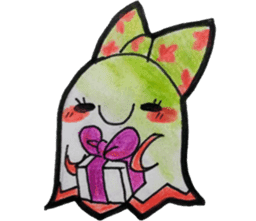 My ribbon of colorful OBAKE sticker #2693724