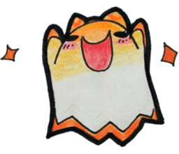 My ribbon of colorful OBAKE sticker #2693727