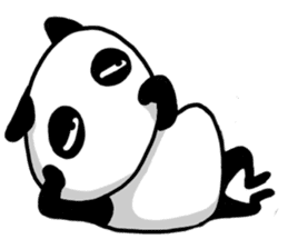 Cat panda sticker #2693905