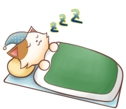 working cat Sticker sticker #2694382