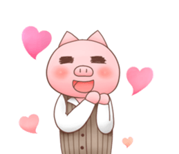 working cat Sticker sticker #2694405