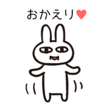 Cat and rabbit couple Stickers sticker #2694670