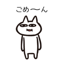 Cat and rabbit couple Stickers sticker #2694673