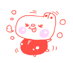 Healthy rabbit Pyoruno sticker #2694710