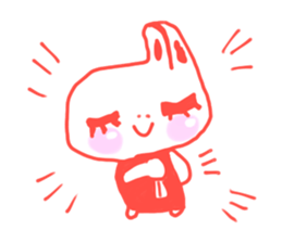 Healthy rabbit Pyoruno sticker #2694712