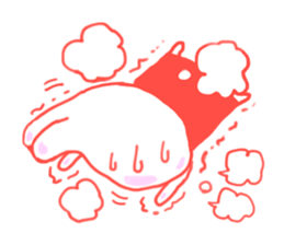 Healthy rabbit Pyoruno sticker #2694715