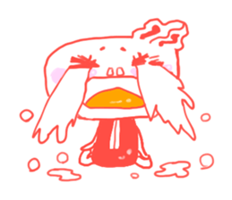 Healthy rabbit Pyoruno sticker #2694722