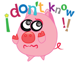 Pigzera V02 - you dig, we pig, be big sticker #2695137