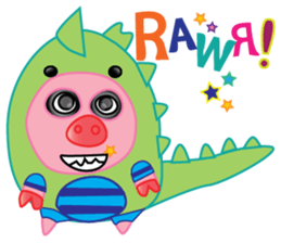 Pigzera V02 - you dig, we pig, be big sticker #2695138