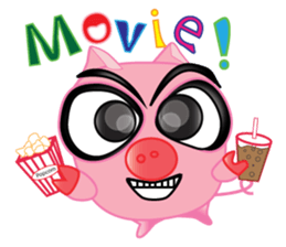 Pigzera V02 - you dig, we pig, be big sticker #2695144