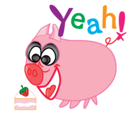 Pigzera V02 - you dig, we pig, be big sticker #2695155