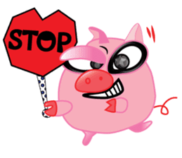 Pigzera V02 - you dig, we pig, be big sticker #2695156