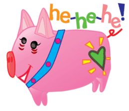 Pigzera V02 - you dig, we pig, be big sticker #2695158