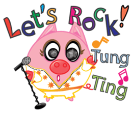 Pigzera V02 - you dig, we pig, be big sticker #2695160