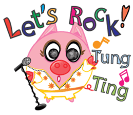 Pigzera V02 - you dig, we pig, be big sticker #2695160