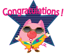 Pigzera V02 - you dig, we pig, be big sticker #2695163