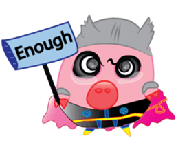 Pigzera V02 - you dig, we pig, be big sticker #2695166