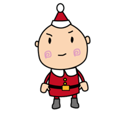 a mischievous little baby. sticker #2695690