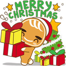 Mr.Gee, xmas gingerbread sticker #2696286