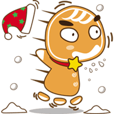Mr.Gee, xmas gingerbread sticker #2696300