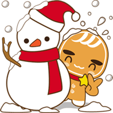Mr.Gee, xmas gingerbread sticker #2696314