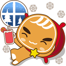 Mr.Gee, xmas gingerbread sticker #2696315