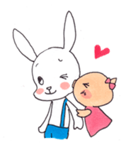 Pyon and Boo in love of Kako-Part2. sticker #2696439