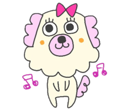Nice Toy Poodle sticker #2697053