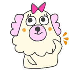 Nice Toy Poodle sticker #2697057