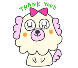 Nice Toy Poodle sticker #2697065