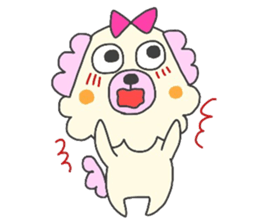 Nice Toy Poodle sticker #2697068