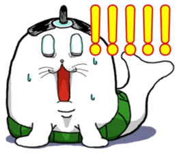 the seal samurai sticker #2697606