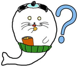 the seal samurai sticker #2697608