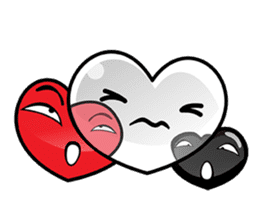 Hearts of emotional sticker #2698059