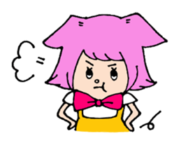 Piglet and a child wolf. sticker #2698101